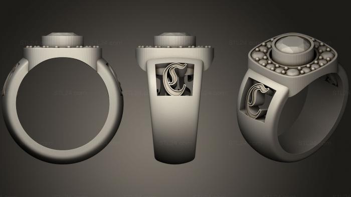 Jewelry rings (Ring 135, JVLRP_0617) 3D models for cnc